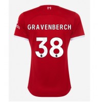 Ženski Nogometni dresi Liverpool Ryan Gravenberch #38 Domači 2023-24 Kratek Rokav